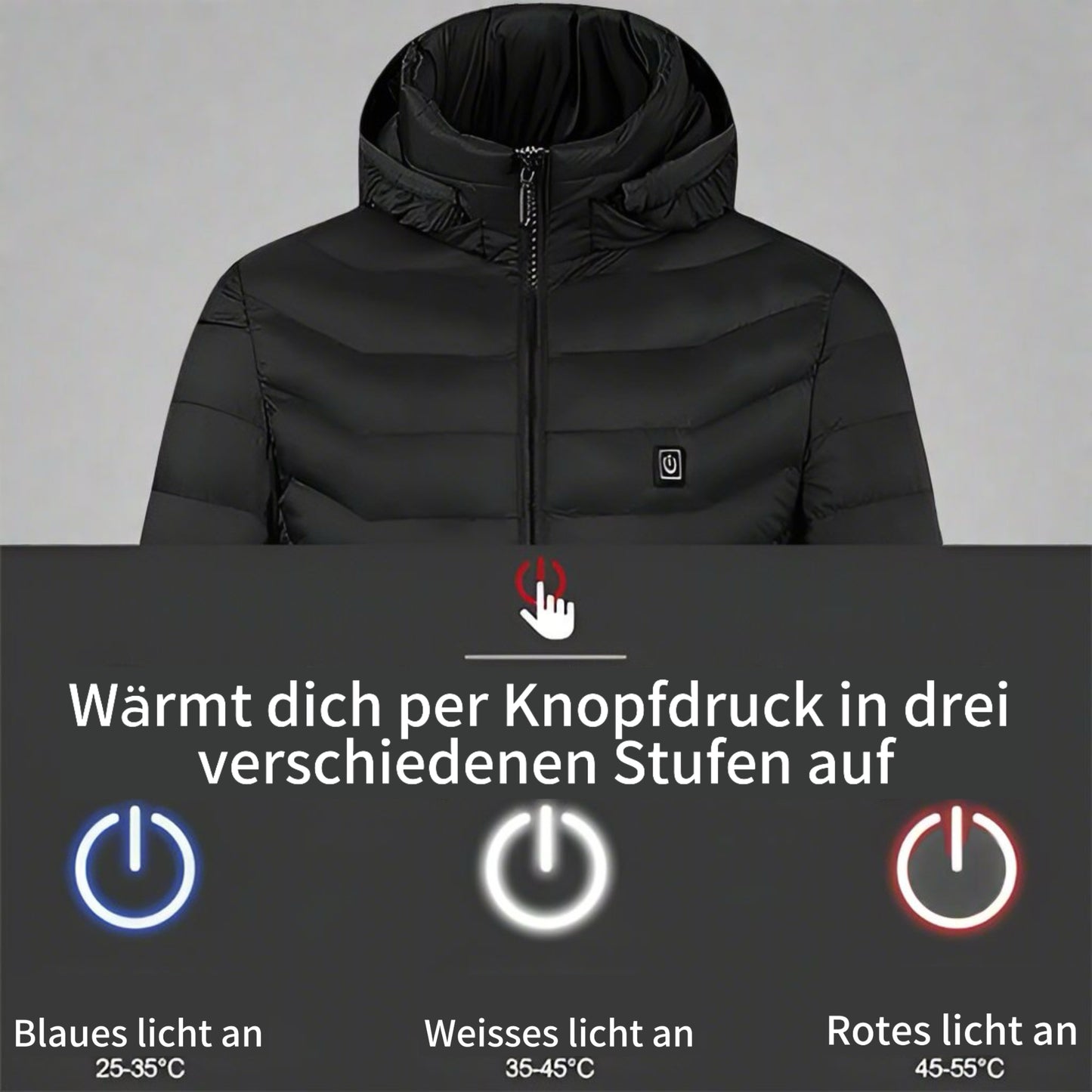 HeatGuard - Beheizbare Jacke für Damen & Herren