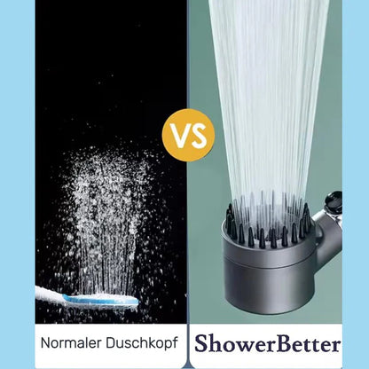 ShowerBetter - Duschkopf-Set mit Filtersystem